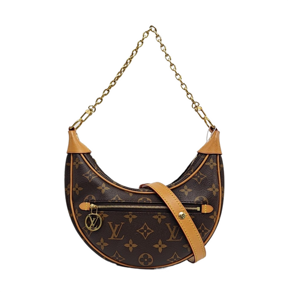 LOOP Monogram Coated Canvas Brown