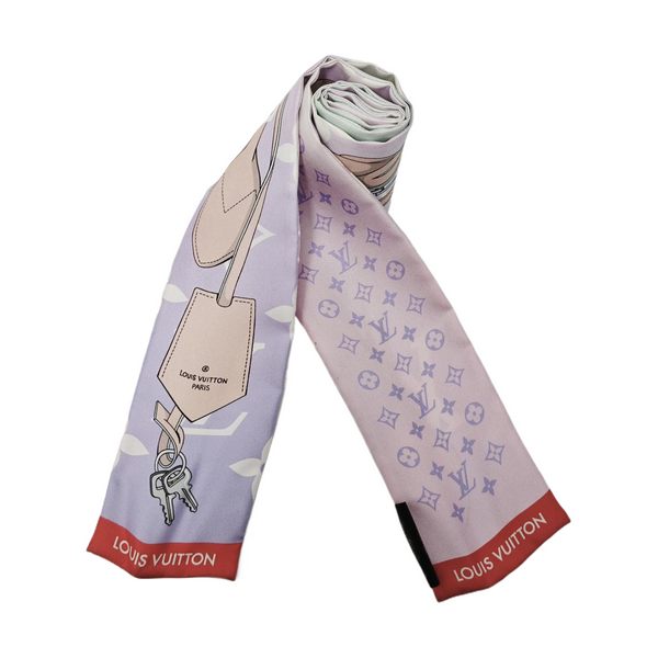 Mulberry Silk Silk Scarf Multicolor