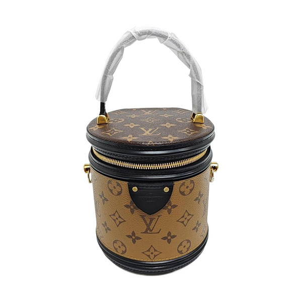 CANNES PM Monogram Coated Canvas Brown