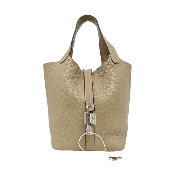 Picotin Lock 18 Clemence Beige