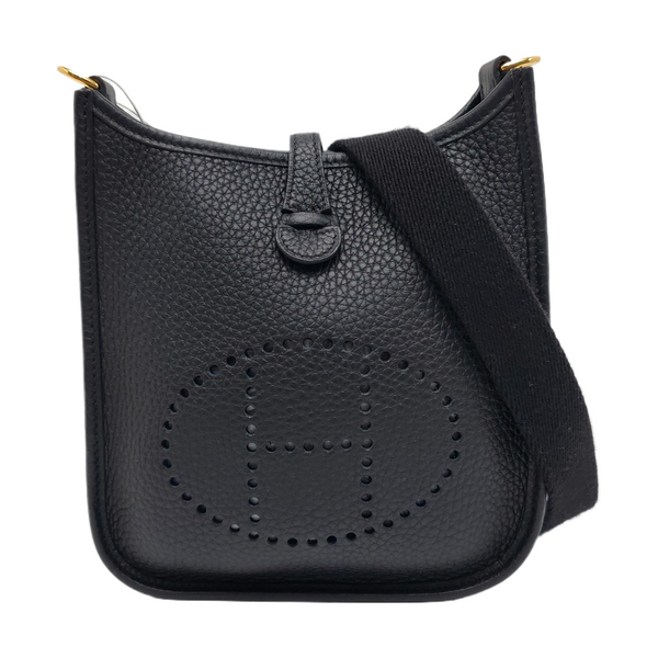 Authenticated pre-owned Evelyne TPM Clemence Black - Shoulder Bag at Looply