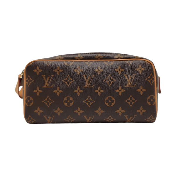DOPP Monogram Coated Canvas Brown