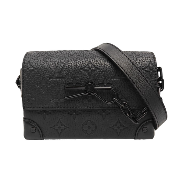 SOFT TRUNK Mini Monogram Calfskin Black