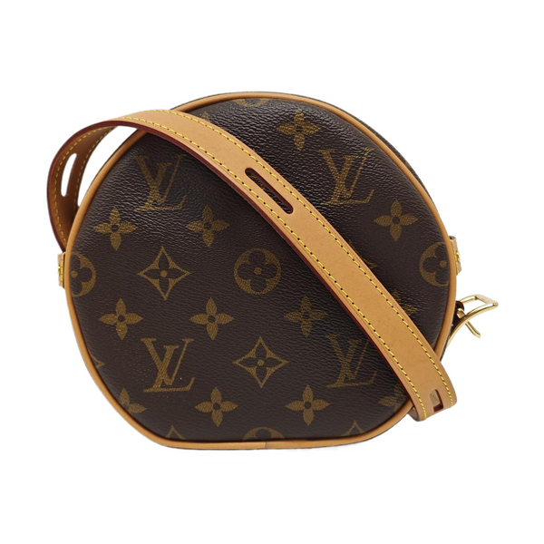 BOITE CHAPEAU PM Monogram Coated Canvas Brown
