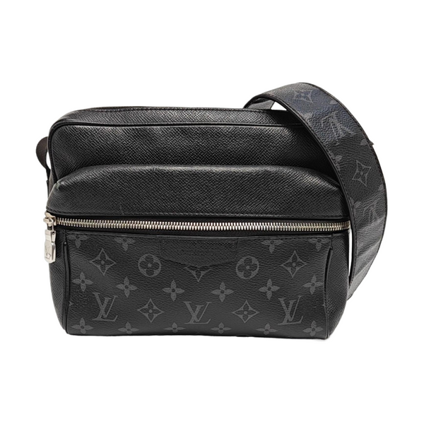 OUTDOOR PM Monogram Coated Canvas Black