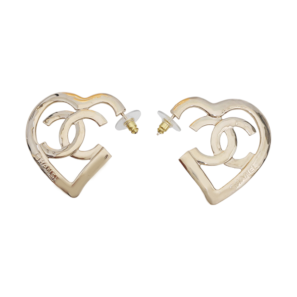 Metal Gold Stud Earrings