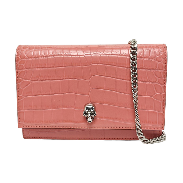 Calfskin Shoulder Bag Pink