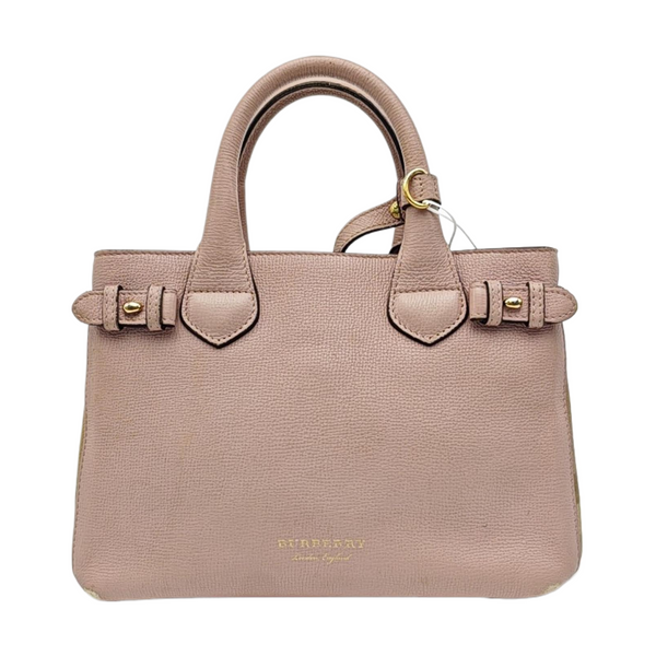 The Banner Small Calfskin Pink