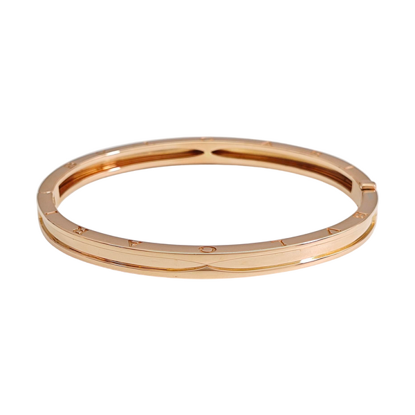 B.ZERO1 18k Rose Gold Bangle
