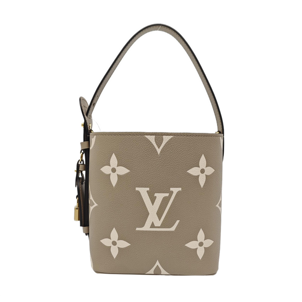 ALL IN BB Monogram Calfskin Gray