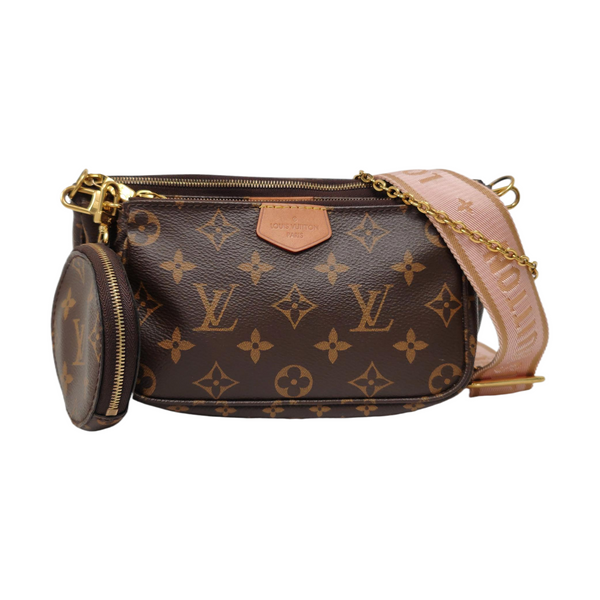 MULTI Monogram Coated Canvas Brown