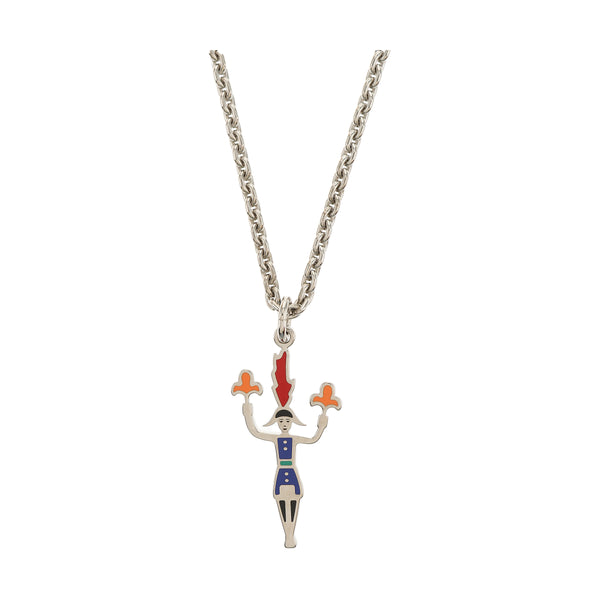 Artificier Metal Silver Necklace