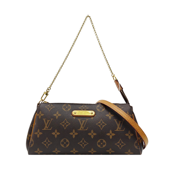 EVA Monogram Coated Canvas Brown