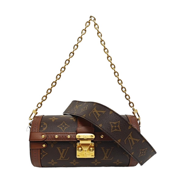 PAPILLON 19 Monogram Coated Canvas Brown