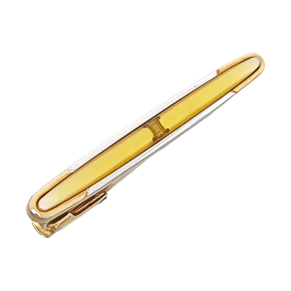 Metal Tie Clip Gold