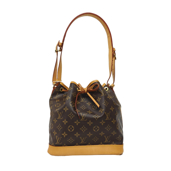 NOÉ MM Monogram Coated Canvas Brown