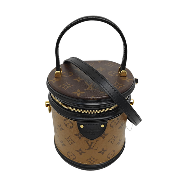 CANNES PM Monogram Coated Canvas Brown