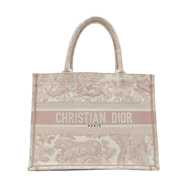 Book Tote Medium Canvas Pink