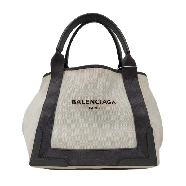 Navy Small Canvas White