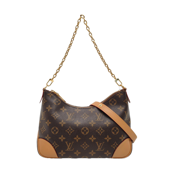 BOULOGNE Monogram Coated Canvas Brown