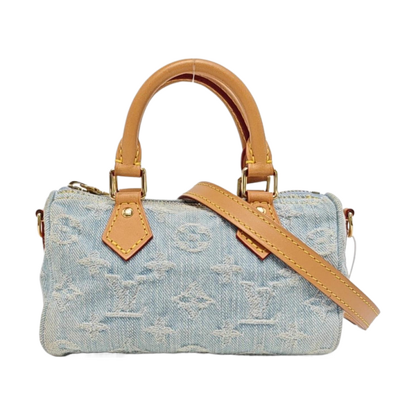 SPEEDY Mini Monogram Denim Blue