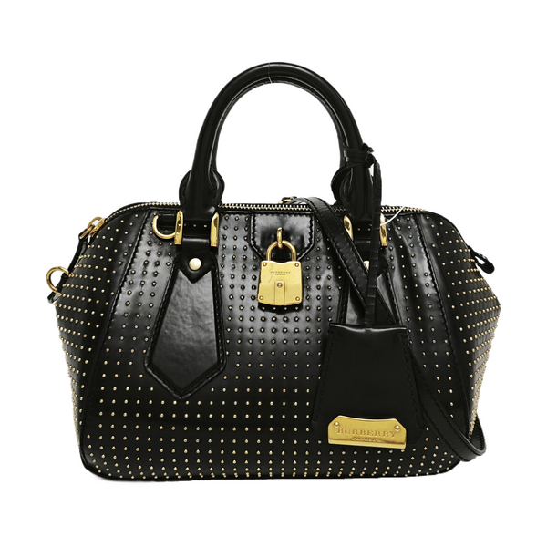 Calfskin Shoulder Bag Black