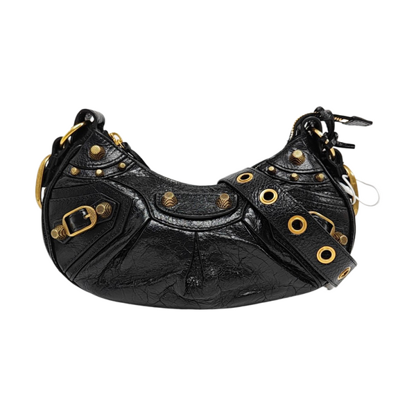 Le Cagole Small Calfskin Black