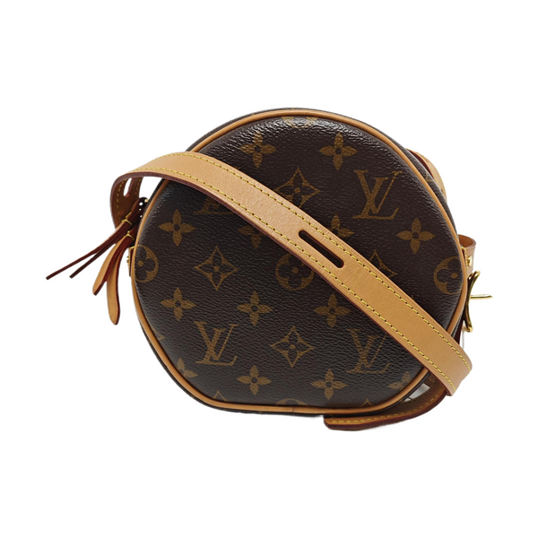 BOITE CHAPEAU PM Monogram Coated Canvas Brown