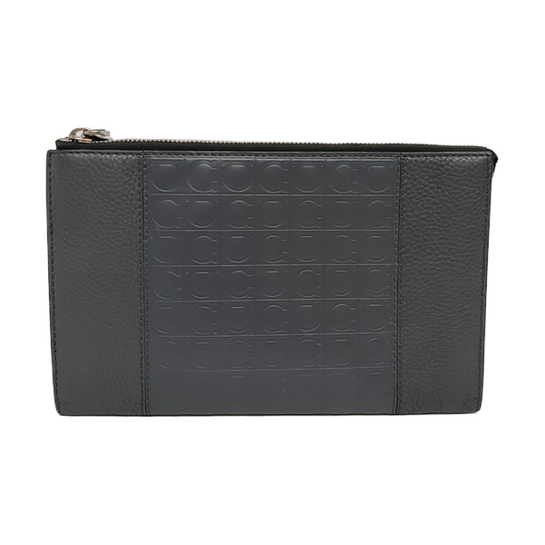 Gancini Calfskin Gray