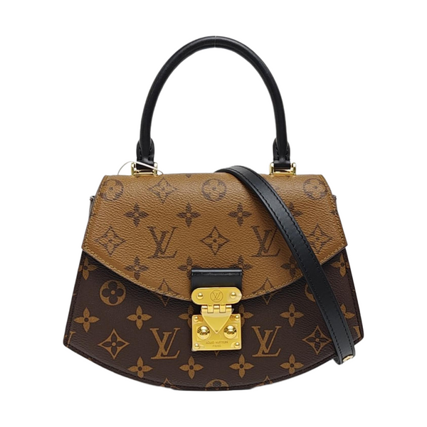 EDEN Monogram Coated Canvas Brown