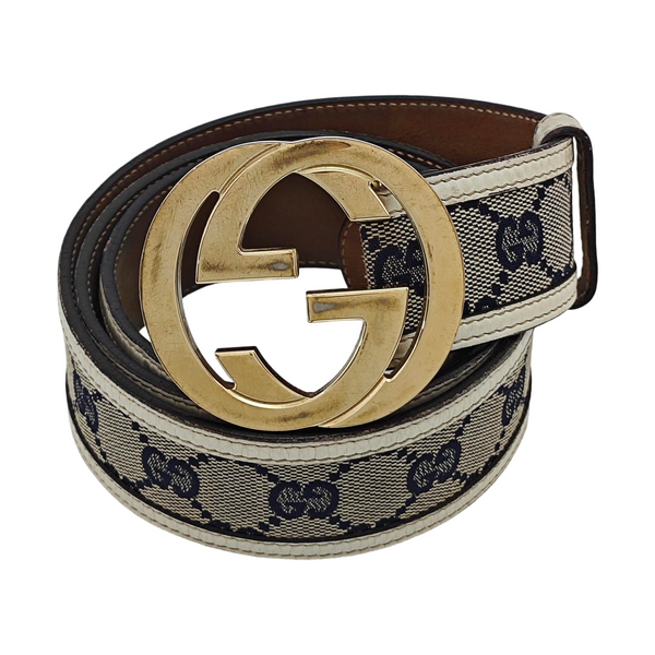 Fabric Belt Brown