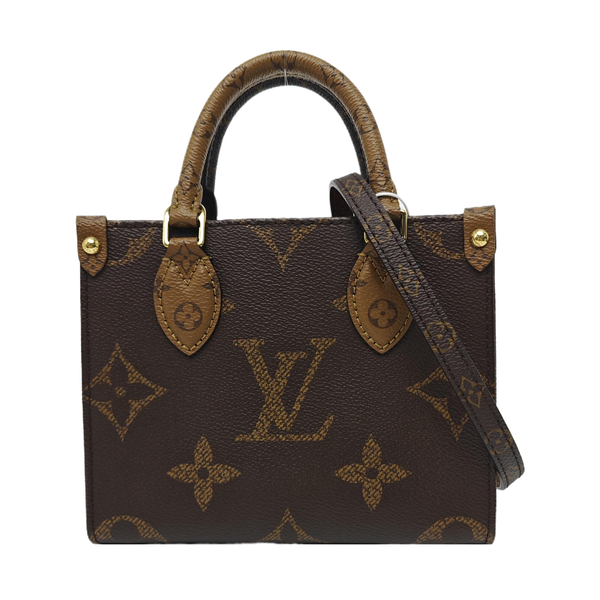 ONTHEGO BB Monogram Coated Canvas Brown