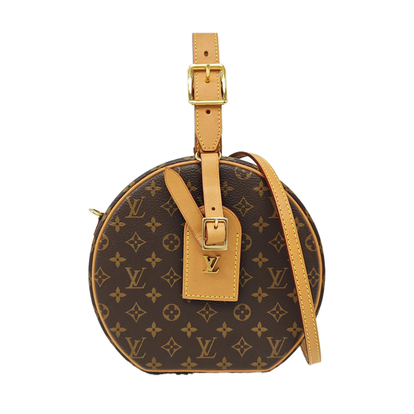 BOITE CHAPEAU PM Monogram Coated Canvas Brown