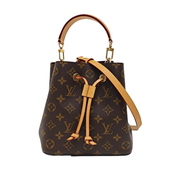 NÉONOÉ BB Monogram Coated Canvas Brown