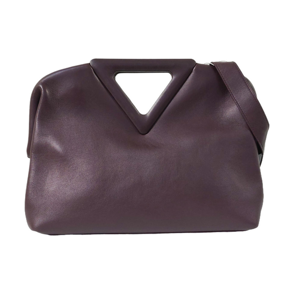 The Triangle Calfskin Purple