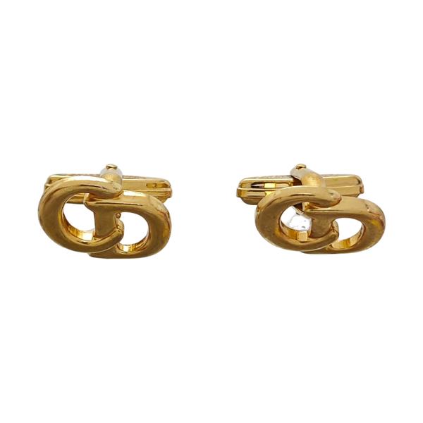 Metal Cufflink Gold