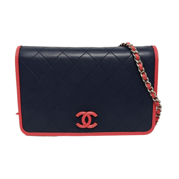 Quilted Lambskin Blue