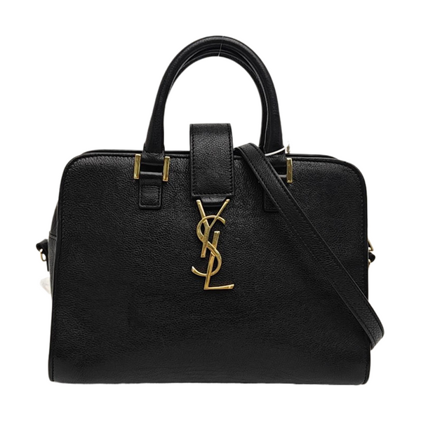 MONOGRAM CABAS Calfskin Black