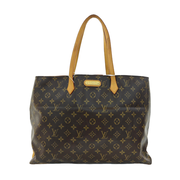 WILSHIRE GM Monogram Coated Canvas Brown