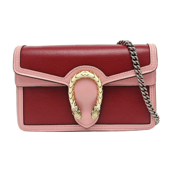 Dionysus Super Mini Calfskin Red
