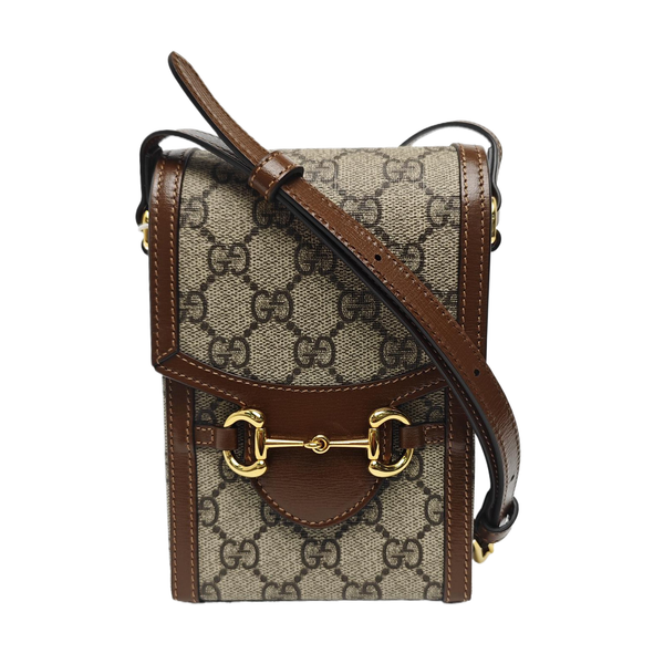 Horsebit 1955 Mini Coated Canvas Beige