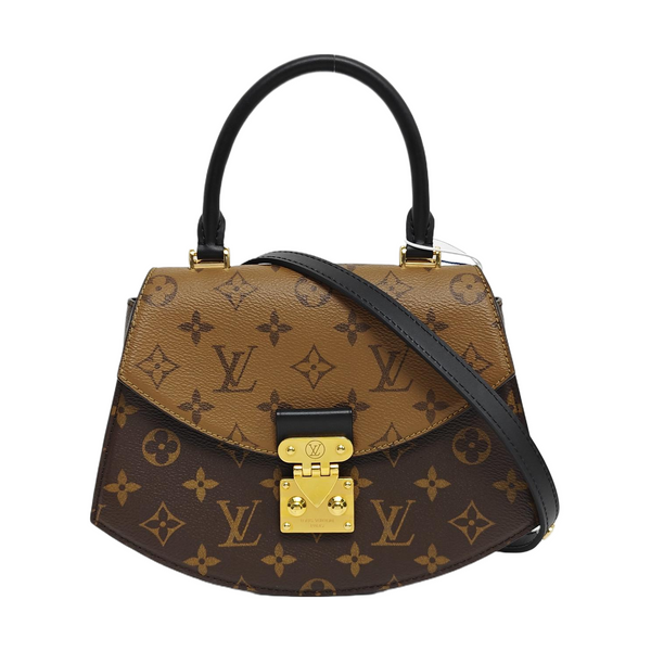EDEN Monogram Coated Canvas Brown