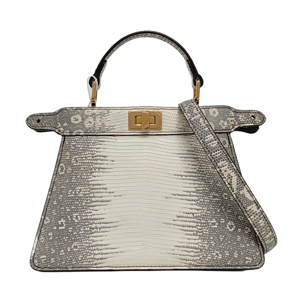 Peekaboo Mini Lizard White