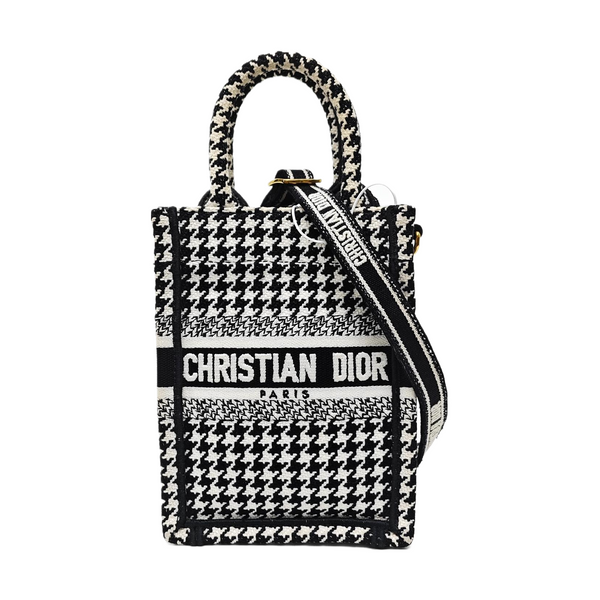 Book Tote Mini Canvas Black