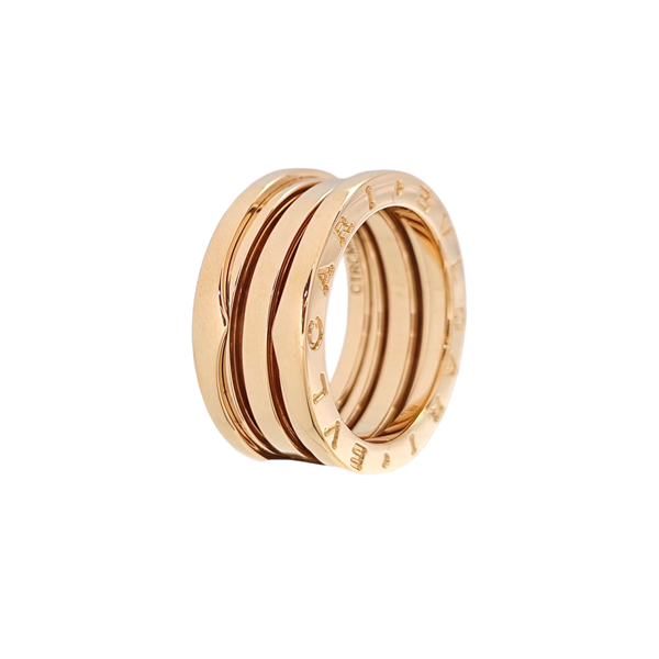 B.ZERO1 18k Rose Gold Ring EU 51