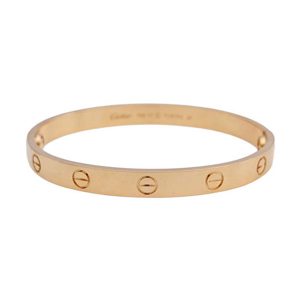 LOVE 18k Rose Gold Bangle
