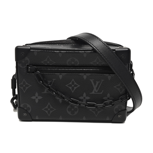 SOFT TRUNK Mini Monogram Coated Canvas Black