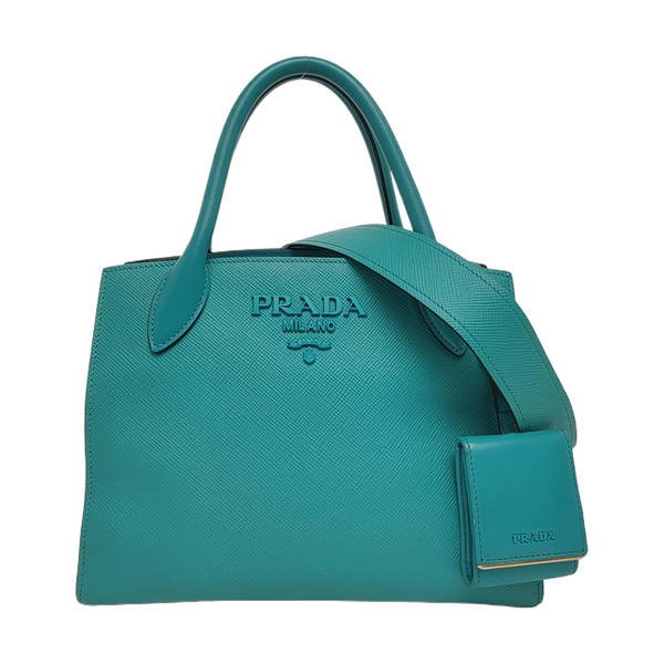 Monochrome Saffiano Calfskin Green