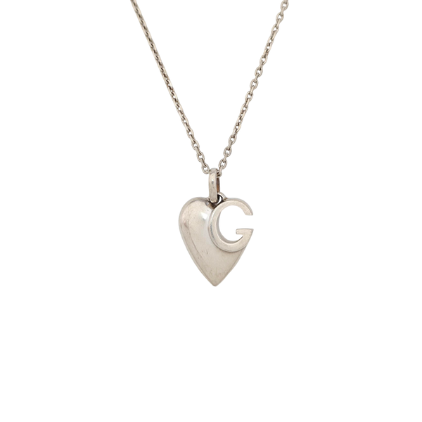 Charlotte Heart 925 Sterling Silver Necklace