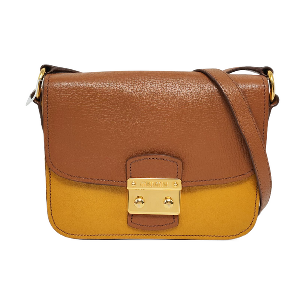 Calfskin Crossbody Bag Multicolor